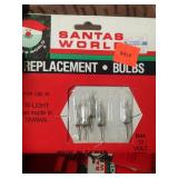 12V Model R4 Santas World Replacement Bulbs For 10-Light Christmas Light Set