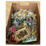 Miniature German-Style Wooden Christmas Tree Ornament Sets