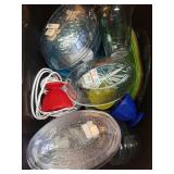 Plastic Partyware:Dessertware Lot - Cups, Bowls, Serving Trays & More