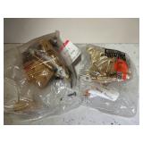 Metal Cabinet Construction Hinge Mounting Plate Lot (1)