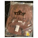 CLELO Brown Dark Tan Canvas Backpack (NEW)