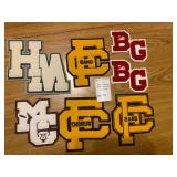 Chenille High School Varsity Letter Patches - Band, Chorus & More