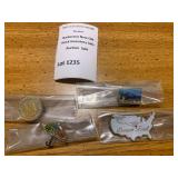 Collectible Enamel Lapel Pins:Badges - CA, Hawaii, Oregon, Oregon Trail