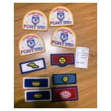 Embroidered PONY Youth Baseball & Softball Tournament Patch Lot