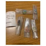 State-Themed Enamel Lapel Pins Arkansas, Missouri, Louisiana, Mississippi, Texas