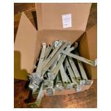 Metal Mounting Bracket Hardware Lot (1 Box)