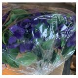 Artificial Purple Violet Flowers Case of 18 Dozen