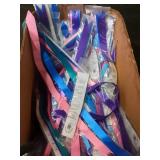 Colorful Satin Crafting Single Stand Ribbon Lot
