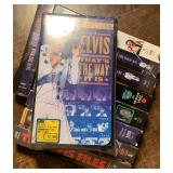 Vintage Elvis Presley VHS Tapes - Documentaries, Performances 