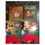 1996 Disneyana Convention Mickey Mouse Catalogues & DellComic Book