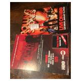 Advertising Inserts The Sopranos Season Premier & The Rolling Stones HBO Special
