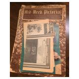 Ephemera - The New York Clipper, Ladies Home Journal, Ballyhoo Magazine