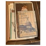 Paper Photo Ephemera - 1955 GM Aerotrain,1925 Armours Farmers Almanac