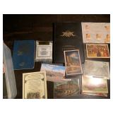 Postcards, Souvenir Shredded U.S. Currency, Coin World Tokens