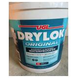 5-gallon pail of UGL DRYLOK Original Basement & Masonry Waterproofer.�