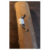 Vintage Metal Craftsman Toolbox Full of  Watts & All-Tube Union Plumbing Parts