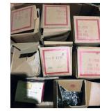 Dot Fastener Company White Front Fastener Plug Lot