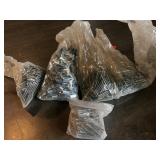 Industrial Hardware Lot - Hollow Wall Anchors Toggle Bolts, Metal D-Rings & More