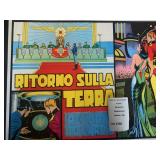 Flash Gordon Return to Earth (Ritorno Sulla Terra) Color Reprint Book
