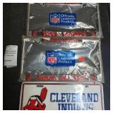 Cleveland Indians & Cleveland Browns License Plate Frames