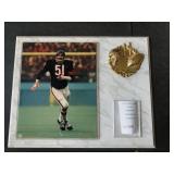 Dick Butkus Chicago Bears  8 x 10 Framed Action Photo Plaque