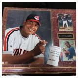 Manny Ramirez Cleveland Indians Framed Memorabilia Display Plaque  (1)