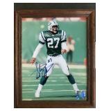 Richie Anderson #27 New York Jets Framed Autographed 8 x 10 Photo
