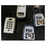 Master Lock Portable Lock Box Lot