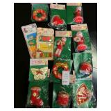 Christmas Ornaments - Drums, Angels, Sequined Wreaths & More