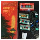 Noma Bubble-Lites BOX ONLY, Lobeco & Holly-Lites Bulbs