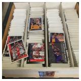Multi-Row Box Of 1990s NBA Basketball Trading Cards - Michael Jordan & More