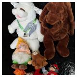 1993 Target Shari Lewis Baby Lamb Chop Angel Hand Puppet, Bailey the Cat 
