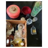 Glass Apothecary Medicine Vanity Bottle & Containers Lot