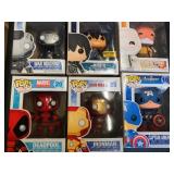 Funko Pop! Marvel & Anime Vinyl Figure Lot