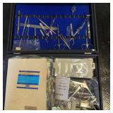 Minor Medical Dissection Stainless Steel Instrument Set, Tubing, Etc.