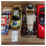 NASCAR Stock Car & Vintage Convertible Die Cast Model Car Lot