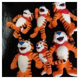 1990s Kelloggs Frosted Flakes Tony the Tiger Plush Toy Lot