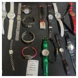 Ladies Fashion Watch Lot - Fossil, Relic, Guess & More