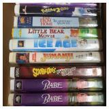 VHS Movie Lot - Poke?mon 2000, Little Bear Movie, Ice Age, Far From Home