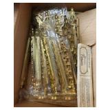 Amerock Pioneer T-203 Hinge Straps In Gold Finish 