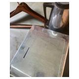 Dyson Supersonic Hair Dryer Stand, Electric Percolator, Wooden Clothing Hangers