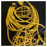 Husky 50 ft. 5-Socket String Caged Work Light 