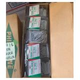 Philstone 1-1:8 Inch White Hardened Threaded Panel Nail Lot (2 Cases)