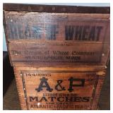 Great Atlantic & Pacific Tea Co (A&P) Matches & Cream of Wheat Combo Crate