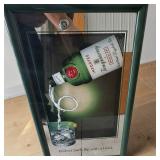 1993 Tanqueray Gin Famed Mirror Advertisement W Back Flip Twist Slogan