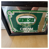 Genesee Cream Ale Mirrored Bar Sign