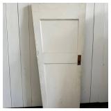 White Craftsman-Style 2-Panel Wood Door 