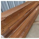Salvaged Reclaimed Premium Western Red Cedar Beam W Tight Grain Growth Rings