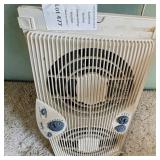 White Holmes HAWF2041 Dual Blade Window Fan 