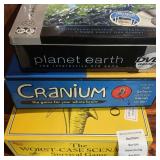 Planet Earth Interactive DVD Game In Metal Tin, Cranium Board Game